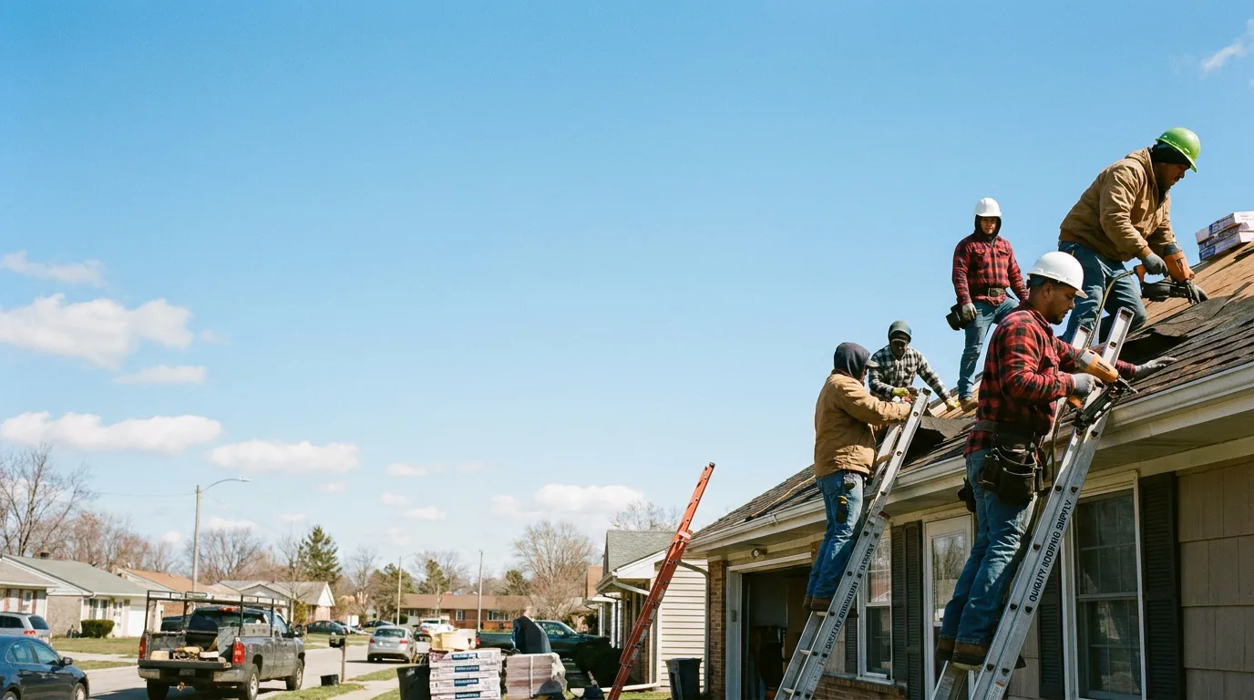 Roofing in Camanche, IA near me